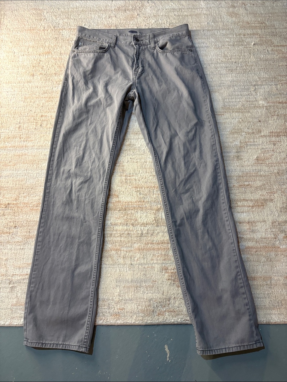 Old Navy Men's Gray Straight Jeans